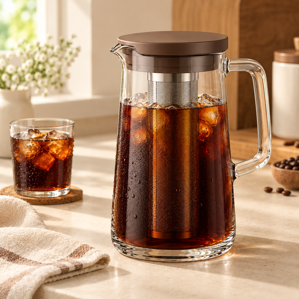 Homelvio Overnight Cold Brew Pitcher