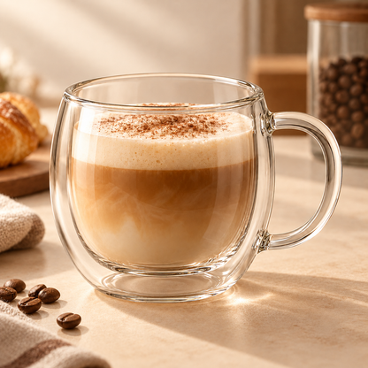Homelvio Slow Morning Double-Wall Cup