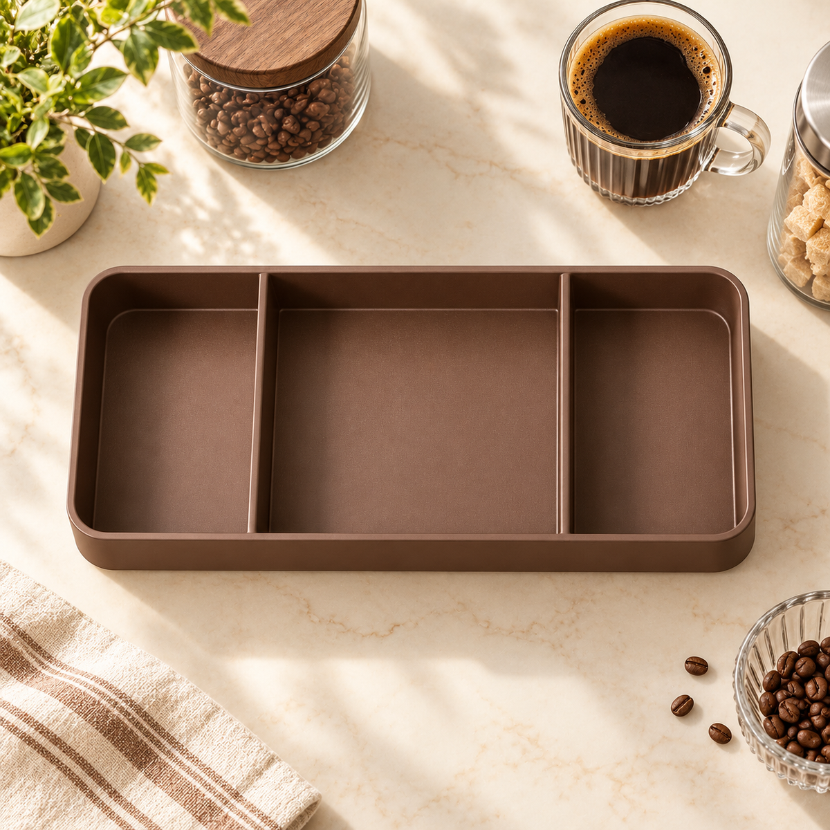 Homelvio Coffee Corner Organizer Tray