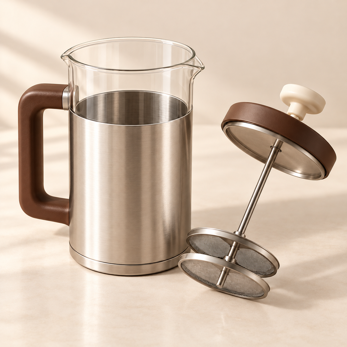 Homelvio Press & Foam Manual Frother