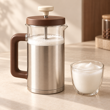 Homelvio Press & Foam Manual Frother