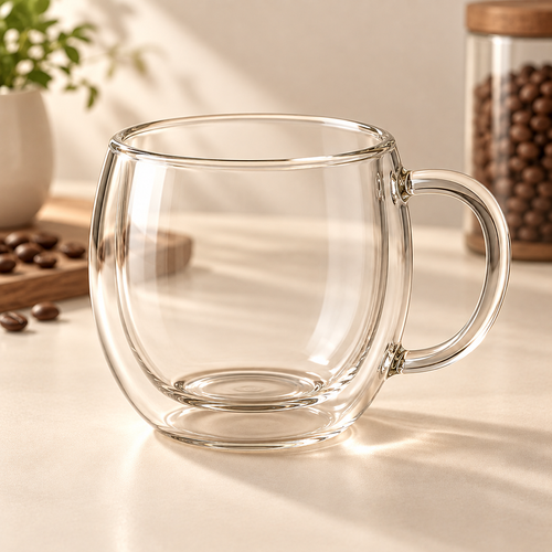 Homelvio Slow Morning Double-Wall Cup