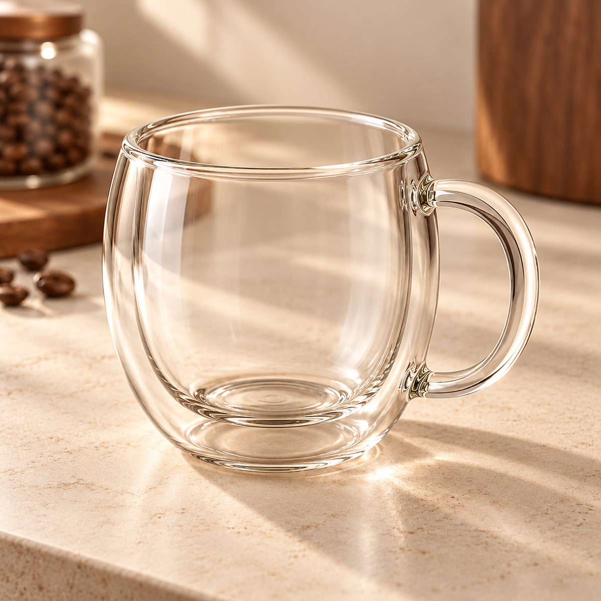Homelvio Slow Morning Double-Wall Cup