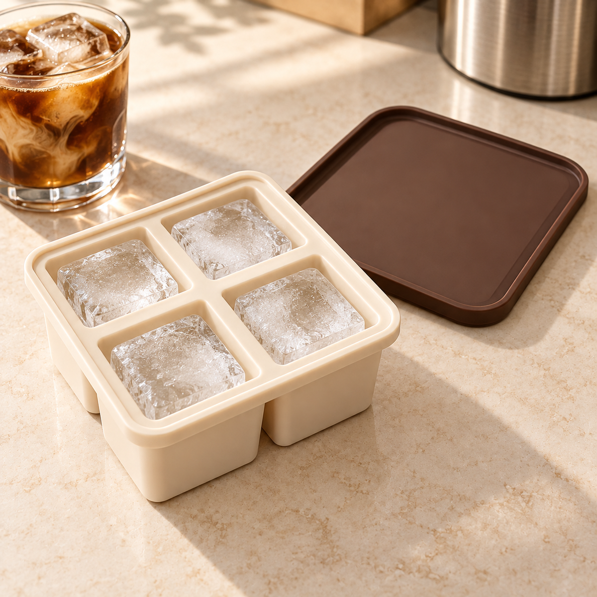 Homelvio Big Cube Ice Tray
